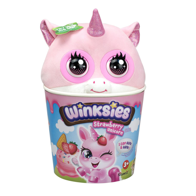 М'які тварини - Інтерактивна іграшка Silverlit Winksies Єдиноріг (89028)#4