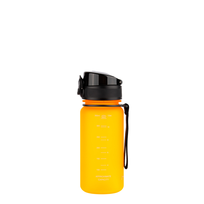 Бутылки для воды - Бутылка для воды Uzspace Frosted ярко-оранжевая 350 мл (6955482379349)#2