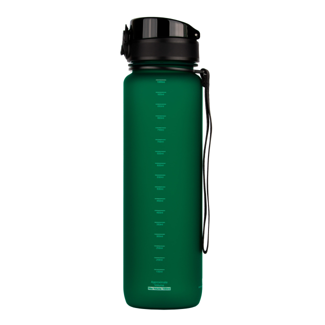 Пляшки для води - Пляшка для води Uzspace Frosted темно-зелена 1000 мл (6955482379677)#2