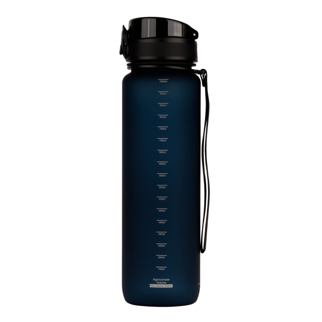 Бутылки для воды - Бутылка для воды Uzspace Frosted темно-синяя 1000 мл (6955482379691)#2