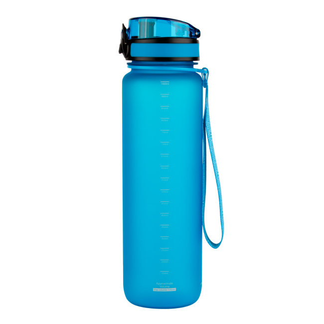 Пляшки для води - Пляшка для води Uzspace Frosted блакитна 1000 мл (6955482371015)#2