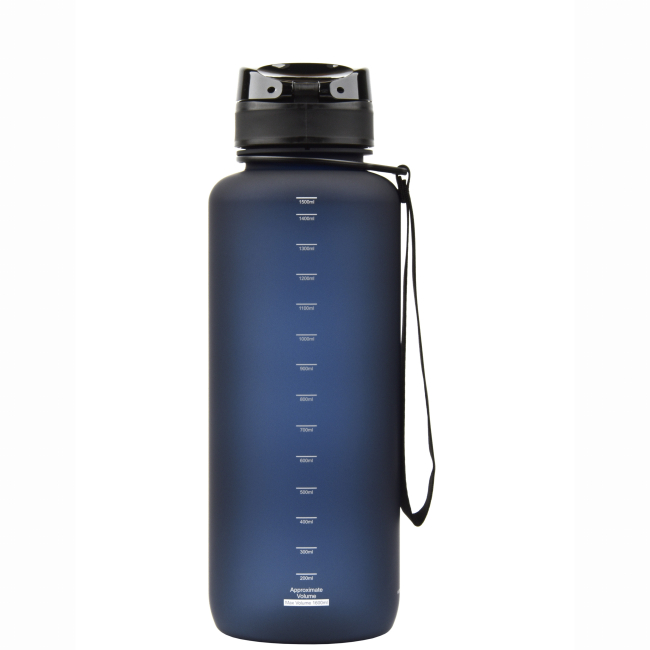 Бутылки для воды - Бутылка для воды Uzspace Frosted темно-синяя 1500 мл (6955482333549)#2