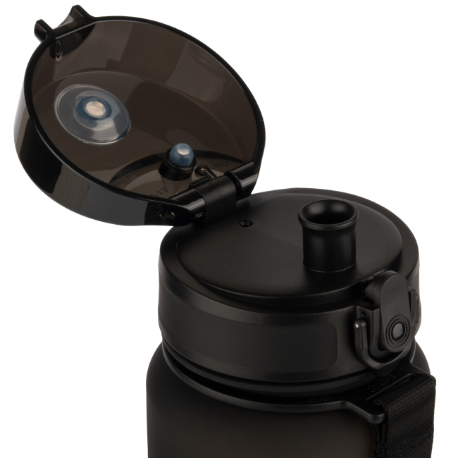 Бутылки для воды - Бутылка для воды Uzspace Frosted черная 1500 мл (6955482333556)#3