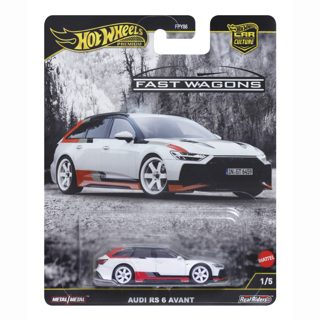 Автомодели - Автомодель Hot Wheels Car culture Audi RS 6 Avant (FPY86/JBK51)#3