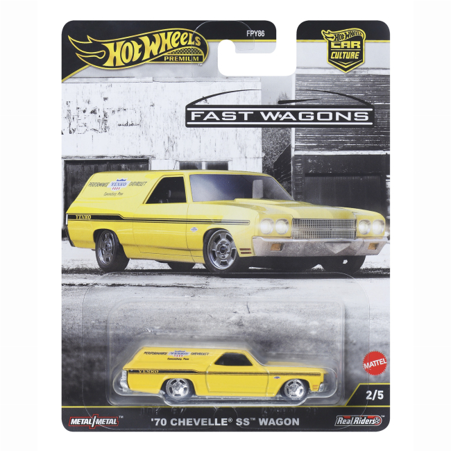 Автомоделі - Автомодель Hot Wheels Car culture '70 Chevelle SS Wagon (FPY86/JBK67)#3