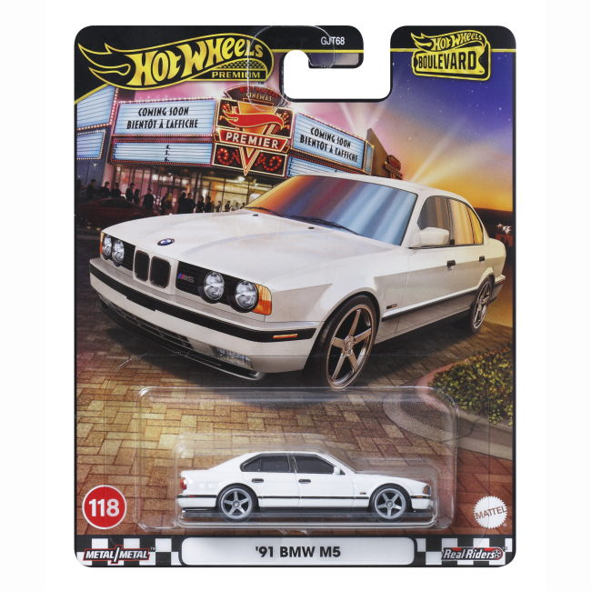 Автомоделі - Автомодель Hot Wheels Boulevard '91 BMW M5 (GJT68/JBL24)#3
