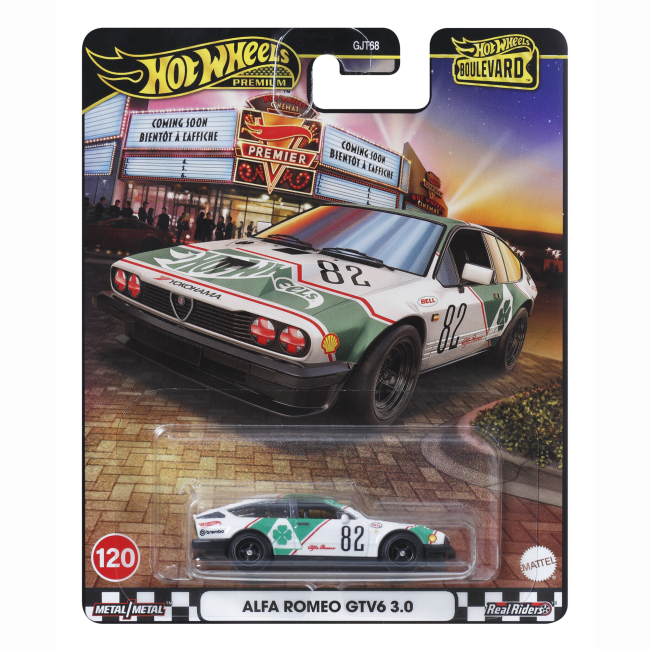 Автомодели - Автомодель Hot Wheels Boulevard Alfa Romeo GTV6 3.0 (GJT68/JBL16)#3
