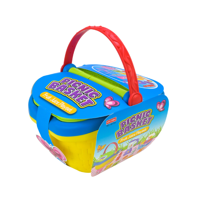 Детские кухни и бытовая техника - Игровой набор Країна Іграшок Picnic basket желтый (4DT03/04/1)#2