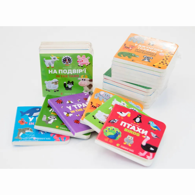 Книги для найменших (0-3 років) - ​Книжка «Комплект двомовних картонок» (9786176793250)#3