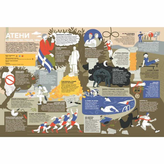 Пізнавальні книги (4-10 років) - Книжка «Книга-мандрівка. Літні Олімпійські ігри» (9789664482865)#5