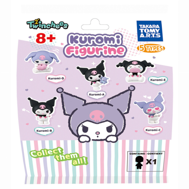 Фігурки персонажів - Ігрова фігурка-сюрприз Tomy Sanrio Kuromi Twinchees (124650)#2