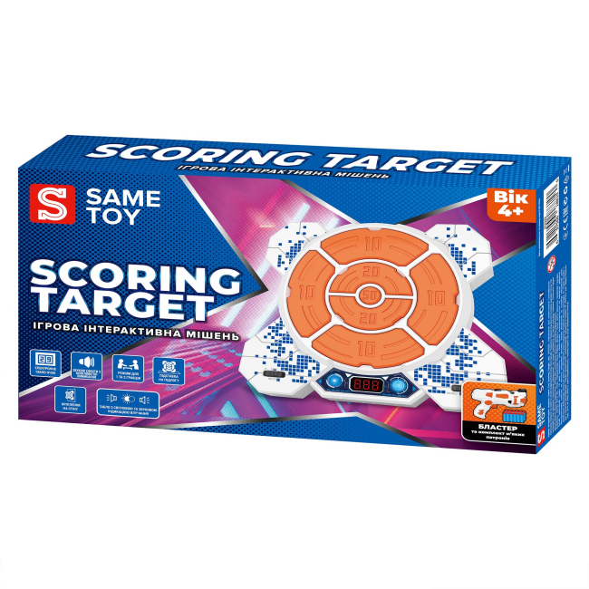 Помповое оружие - ​Игровой набор интерактивная мишень Same toy Scoring Target (S3233)#9
