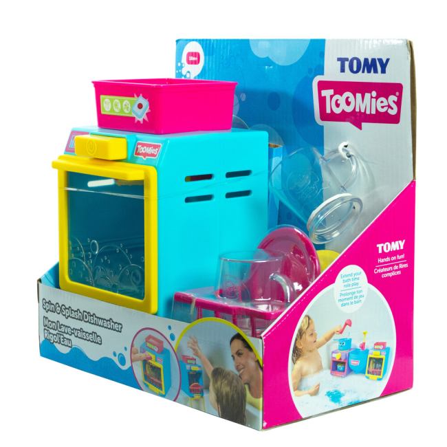 Игрушки для ванны - Игрушка для ванной Tomy Toomies Посудомоечная машина (124640)#3