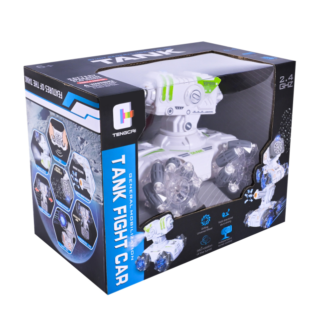 Радіокеровані моделі - Автомодель Країна Іграшок Перевертень біла з помаранчевим (FC-2005A-1/1)#3