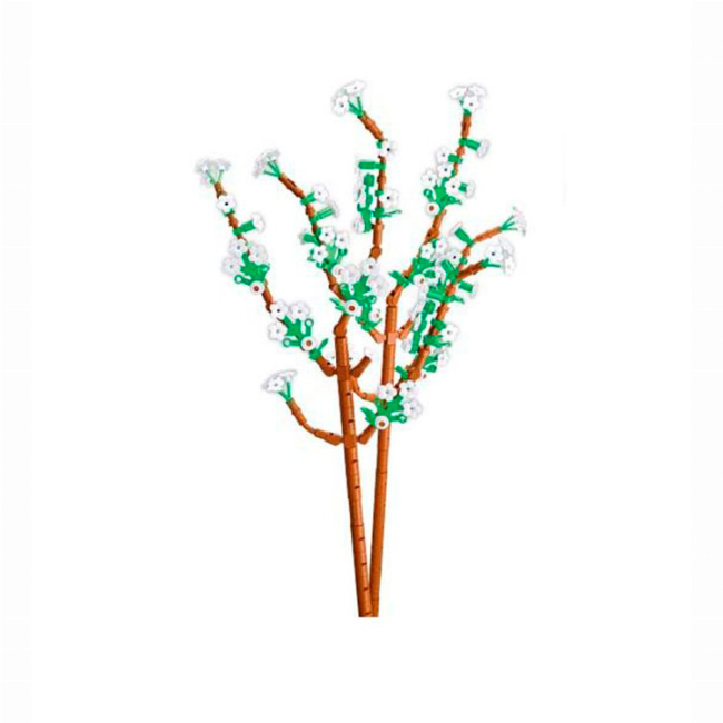 Конструкторы с уникальными деталями - Конструктор Sluban Цветы Фонтанезия 258 деталей (M38-B1101-15)#2