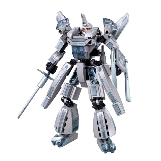 Конструкторы с уникальными деталями - Конструктор Sluban Робот вертолет 218 деталей (M38-B1282)#2