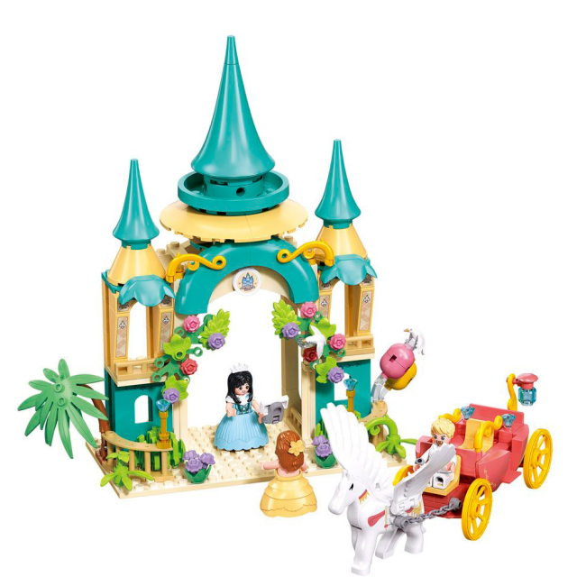 Конструкторы с уникальными деталями - Конструктор Sluban Замок 288 деталей (M38-B1283)#2