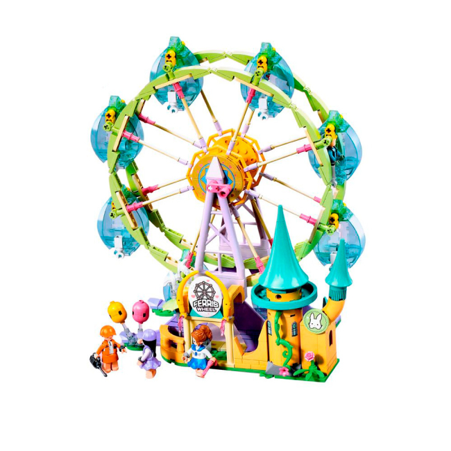 Конструктори з унікальними деталями - Конструктор Sluban Парк розваг 504 деталей (M38-B1286)#2