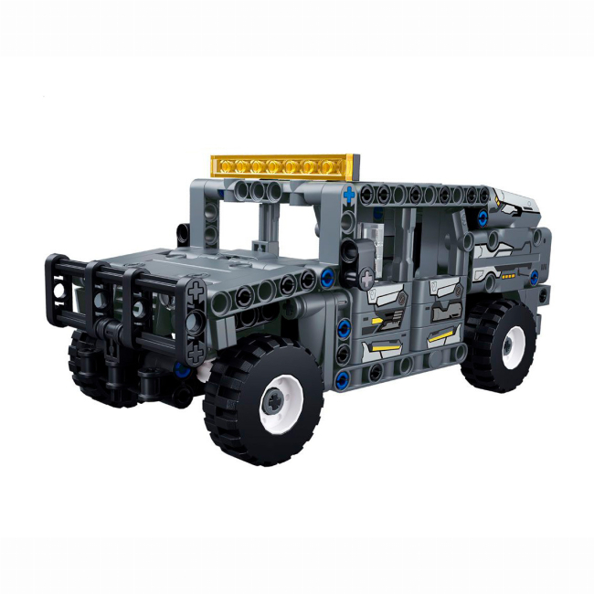 Конструкторы с уникальными деталями - Конструктор Sluban Машина серая 228 деталей (M38-B1331)#2