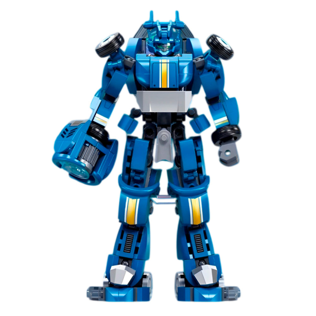 Конструктори з унікальними деталями - Конструктор Sluban Робот 253 деталей (M38-B1317)#4