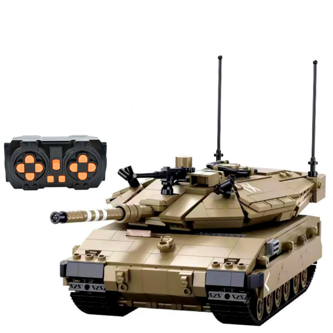 Конструкторы с уникальными деталями - Конструктор Sluban Танк 937 деталей (M38-B1022)#2