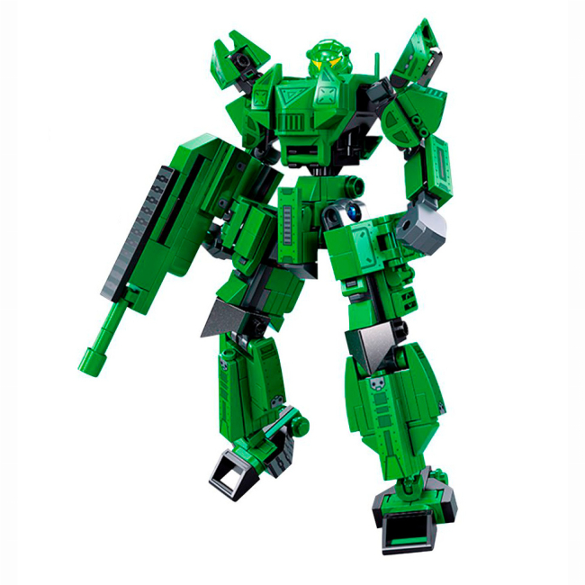 Конструкторы с уникальными деталями - Конструктор Sluban Робот 554 деталей (M38-B1297)#2