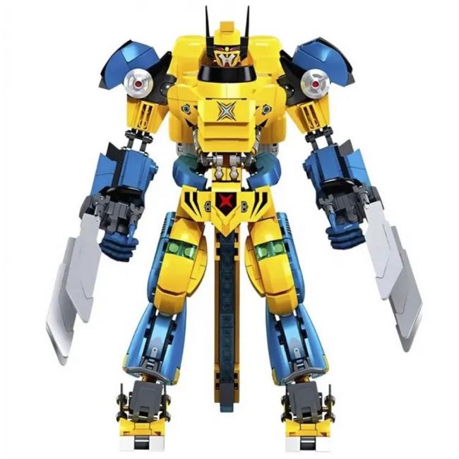 Конструкторы с уникальными деталями - Конструктор Sluban Робот 525 деталей (M38-B1298)#2