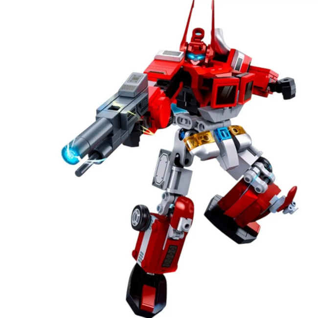 Конструкторы с уникальными деталями - Конструктор Sluban Робот 2 в 1 260 деталей (M38-B1313)#2