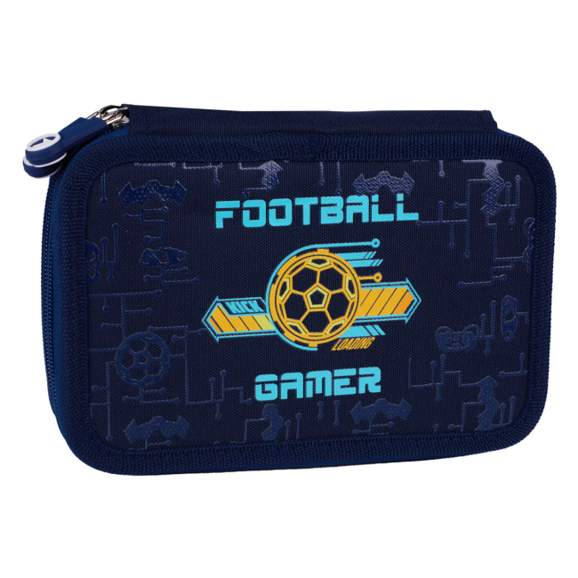 Пенали та гаманці - Пенал Yes HP-01 Football gamer подвійний (533642)#2