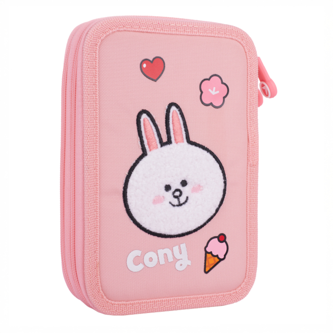 Пеналы и кошельки - Пенал жесткий Yes HP-01 Line Friends Pretty Choco and Cony (533638)#2