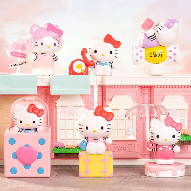 Брелоки - Брелок-сюрприз Pop Top Hello Kitty Милий сигнал (24MDL-002)#4