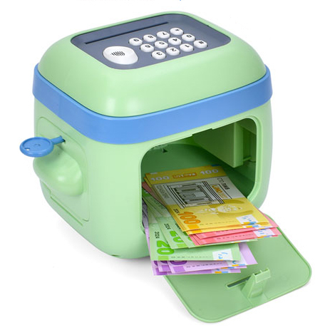 Дитячі кухні та побутова техніка - Іграшка Limo Toy Банківський термінал сейф блакитно-зелений (M 5976 I UA/2)#2