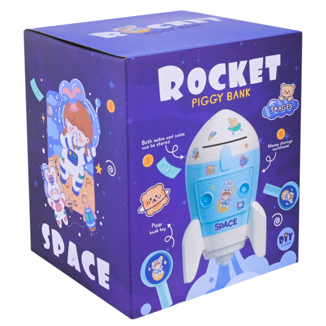 Детские кухни и бытовая техника - Игрушка Країна Іграшок Сейф Ракета (10001A)#2
