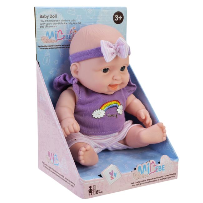 Пупсы - Пупс Країна Іграшок Фиолетовая кофточка (801-11/12/2)#2