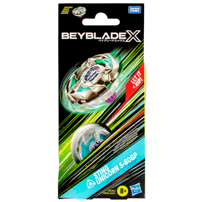 Дзиги та бойові арени - Дзиґа Beyblade X Sting unicorn (F9590/G0283)#2
