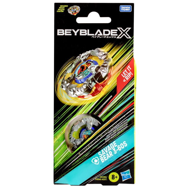 Дзиги та бойові арени - Дзиґа Beyblade X Savage bear (F9590/G0286)#2