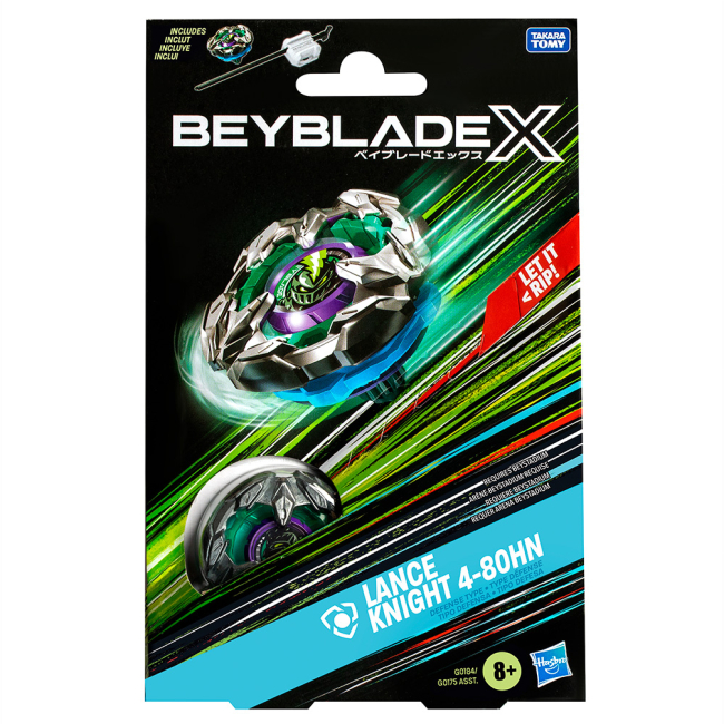 Дзиги та бойові арени - Дзиґа Beyblade X Lance Knight Defense (G0175/G0184)#2