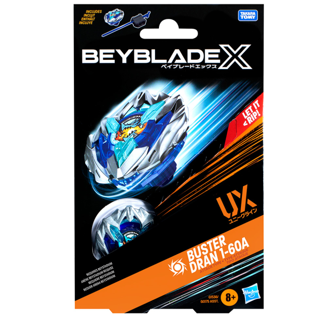 Дзиги та бойові арени - Дзиґа Beyblade X Buster Dran (G0175/G1536)#3