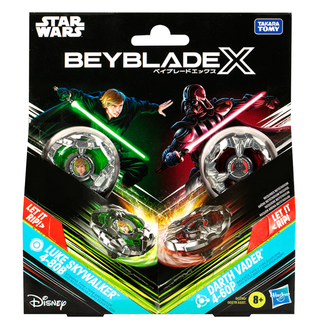 Волчки и боевые арены - Игровой набор Beyblade X Luke Skywalker Darth Vader (G0279/G0290)#2