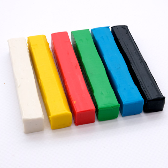 Набори для ліплення - Пластилін восковий Школярик 6 кольорів (83811908-UA)#2