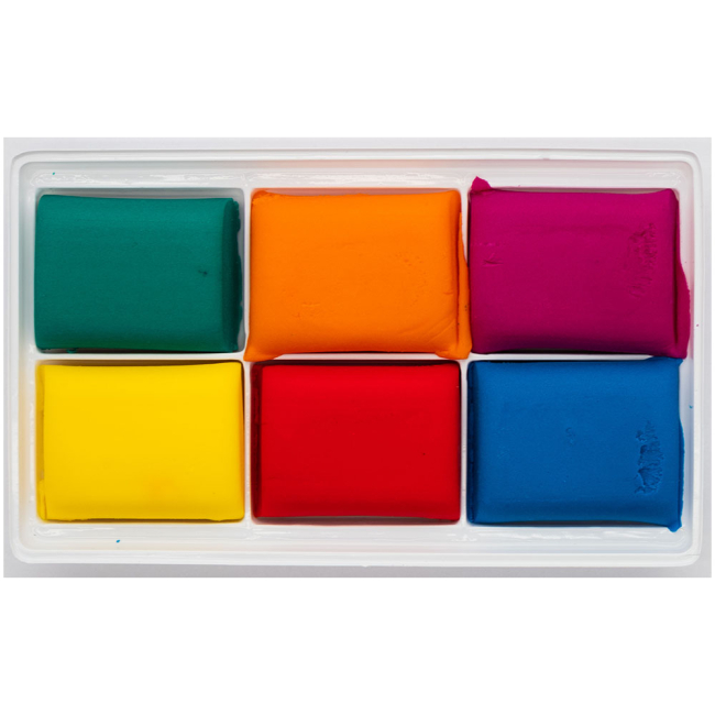 Наборы для лепки - Полимерная глина Школярик 6 цветов (83911901-UA)#2