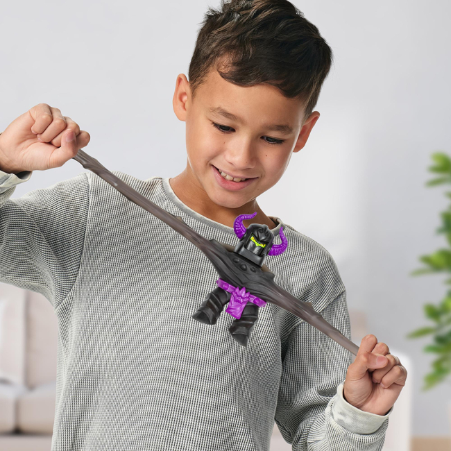 Антистрес іграшки - ​Стретч-антистрес Goo Jit Zu Орбітокс чорний лицар Стретч Страйкерс (124231)#4