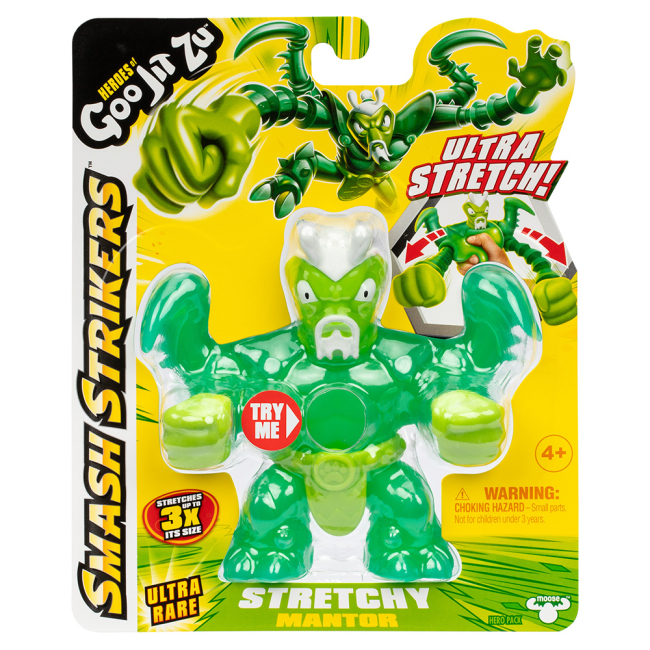 Антистрес іграшки - ​Стретч-антистрес Goo Jit Zu Мантор Смеш Страйкерс (124232)#2