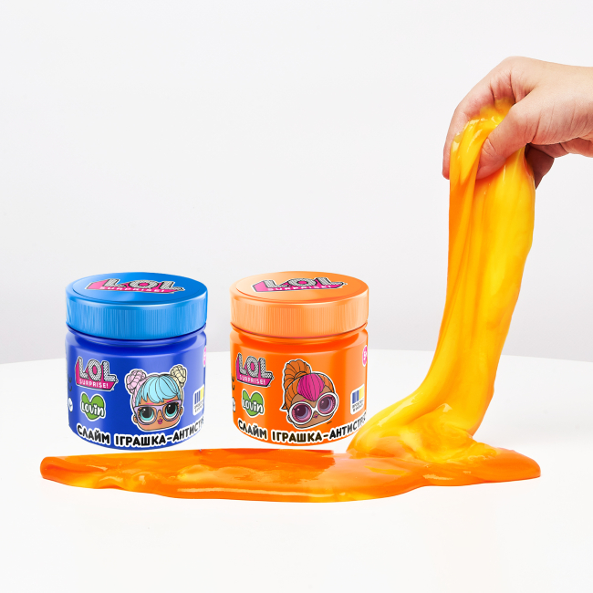 Антистрес іграшки - Іграшка-антистрес Lovin LOL Surprise Crunchy slime зелений (LOL80200/3)#2