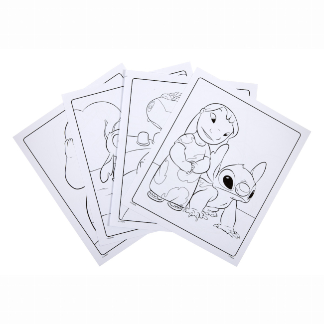 Розмальовки та актівітібуки (2-6 років) - Розмальовка Crayola Lilo and Stitch (04-0900G)#2