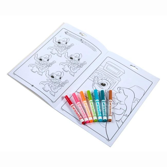 Розмальовки та актівітібуки (2-6 років) - Розмальовка Crayola Lilo and Stitch (04-0865G)#2