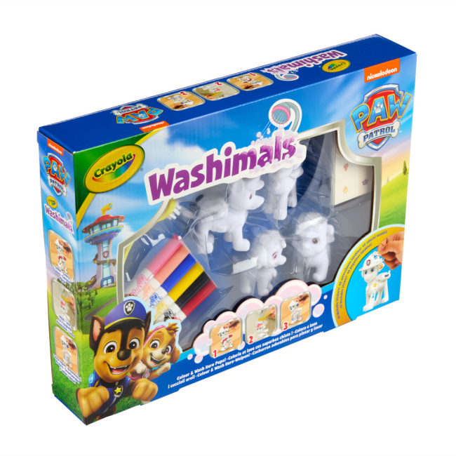 Наборы для творчества - Набор для творчества Crayola Paw Patrol Washimals (74-0290)#2