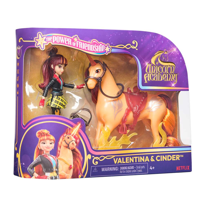 Куклы - Игровой набор Unicorn Academy Валентина и Уголь (SM23203/6072677)#3