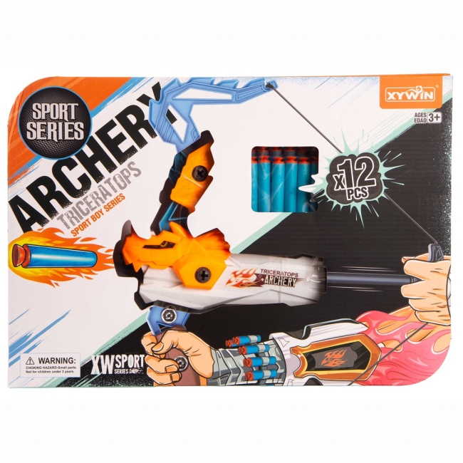 Стрілецька зброя - Ігровий набір DIY Toys Арбалет Динозавр Трицератопс (CJ-2376859)#6