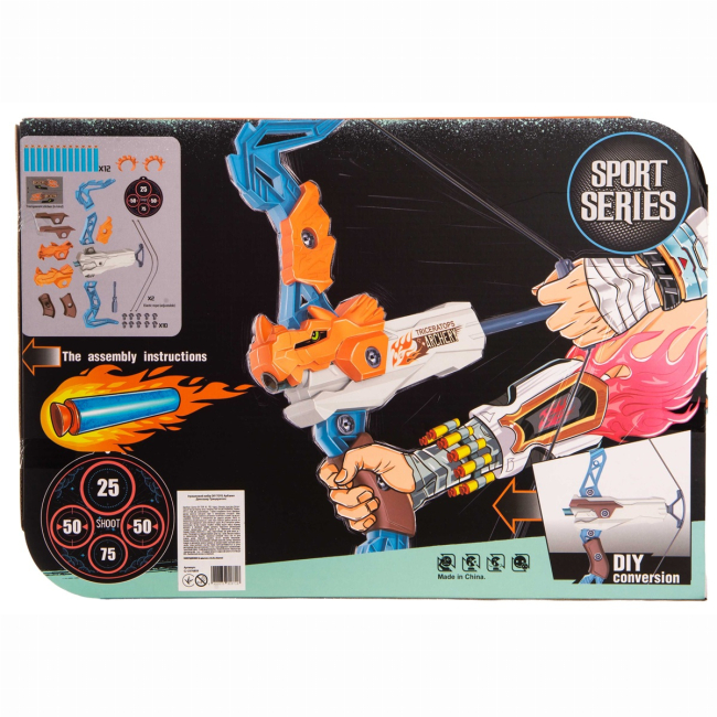 Стрілецька зброя - Ігровий набір DIY Toys Арбалет Динозавр Трицератопс (CJ-2376859)#7